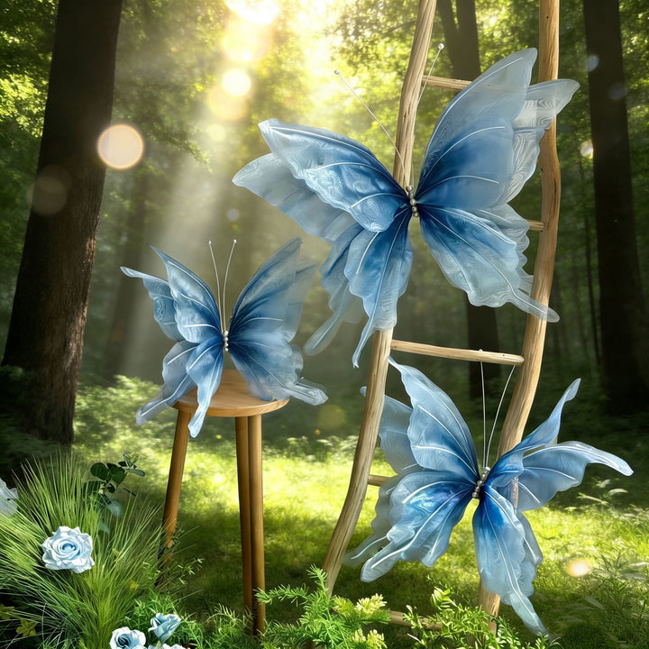 Dekorative Schmetterlingsgartenkunst