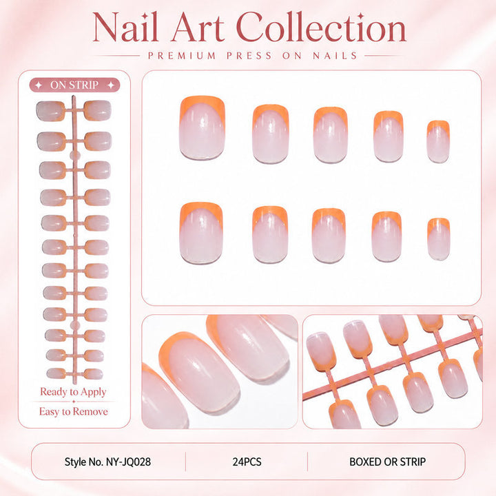 Kunstnagelset mit bunten Farbverläufen Karnz