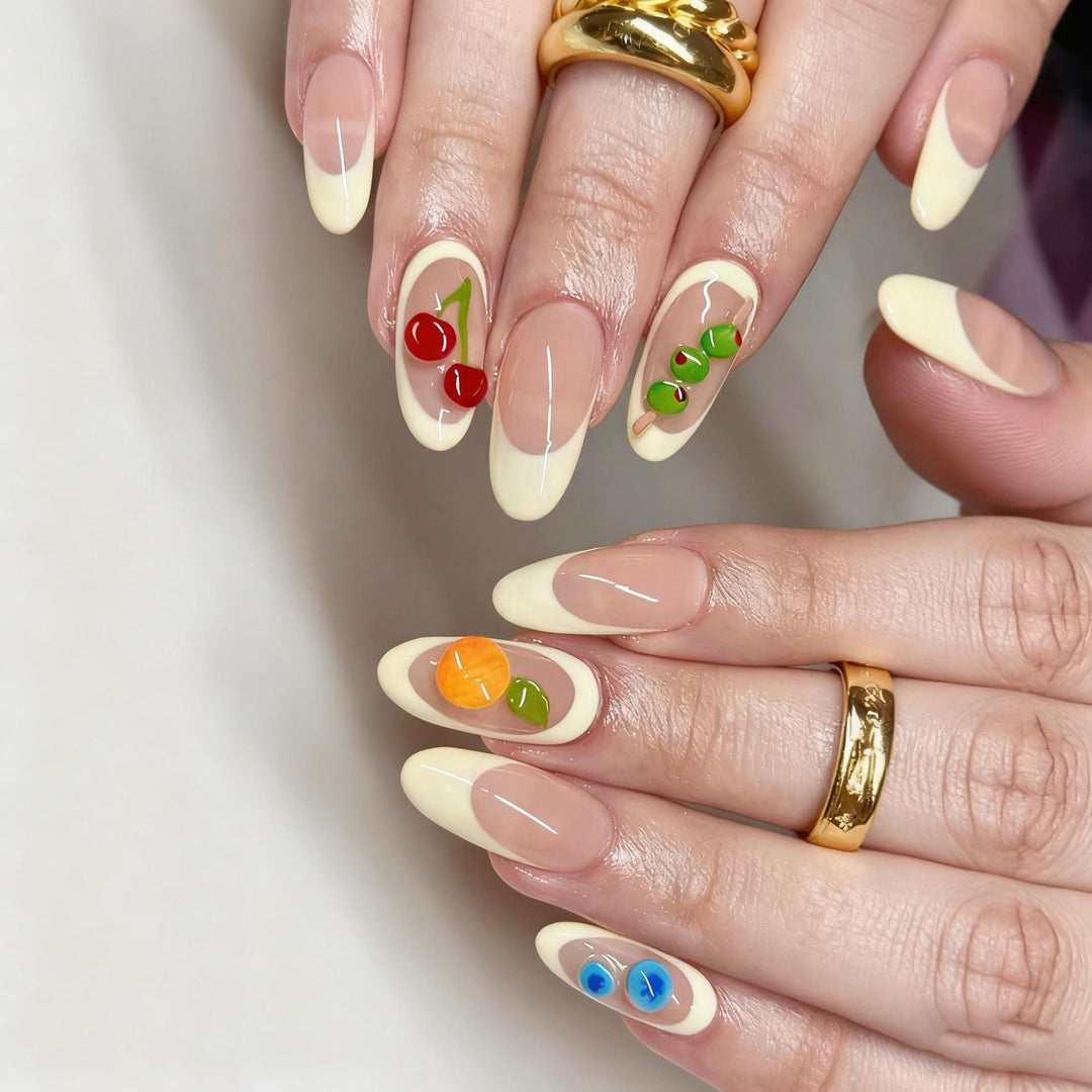 Nagelkunst mit Frühlingsthematik Karnz