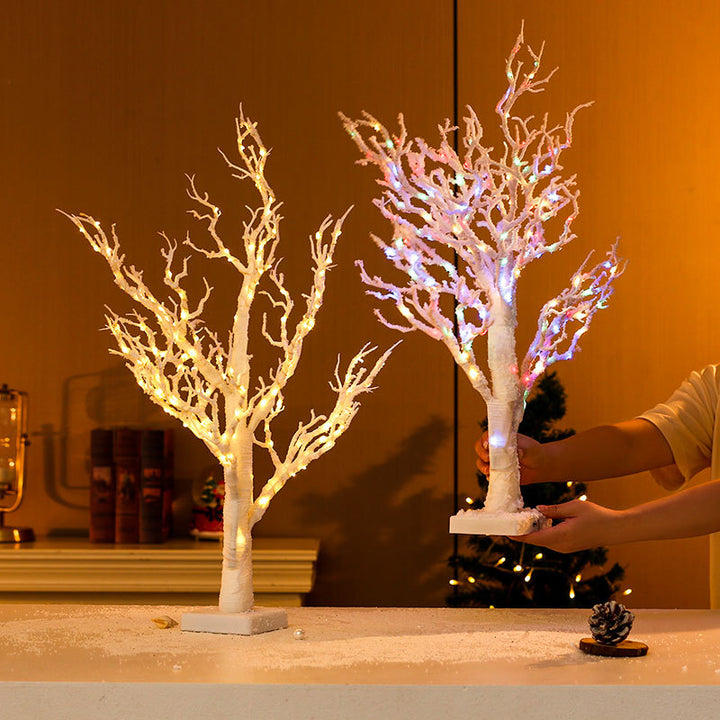 LED-beleuchteter dekorativer Winterbaum Karnz