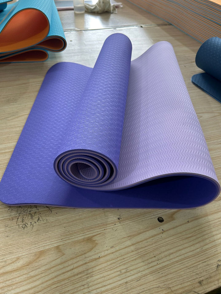 Rutschfeste Fitness-Yogamatte mit Doppelter Dämpfung Karnz
