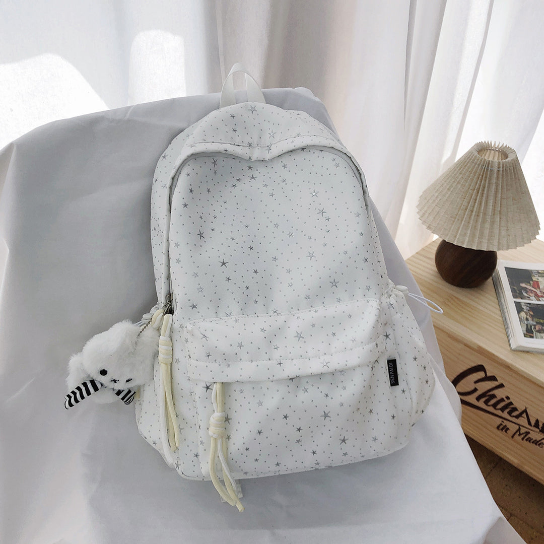 Niedlicher Sternen Druck Rucksack