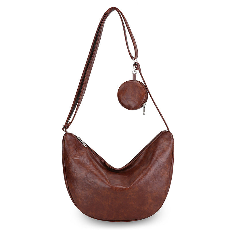 Stylische Vintage Schultertasche Karnz