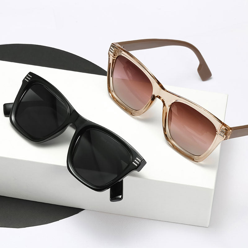 Damen oversized Sonnenbrille mit einzigartigem Schildpatt-Muster Karnz