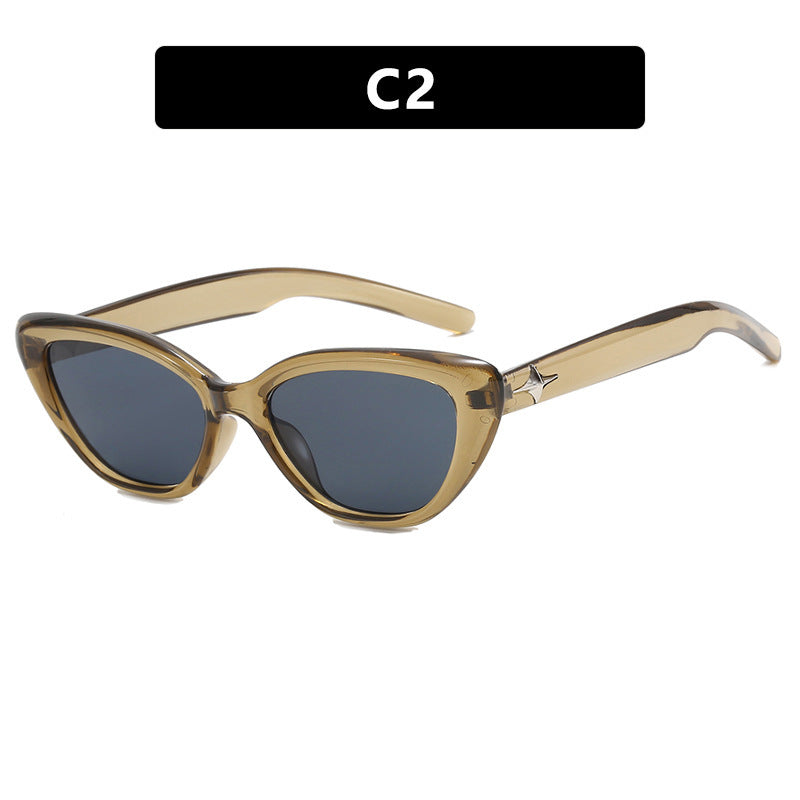 Damen Cat-Eye Sonnenbrille im modernen Design mit stylishem Rahmen Karnz