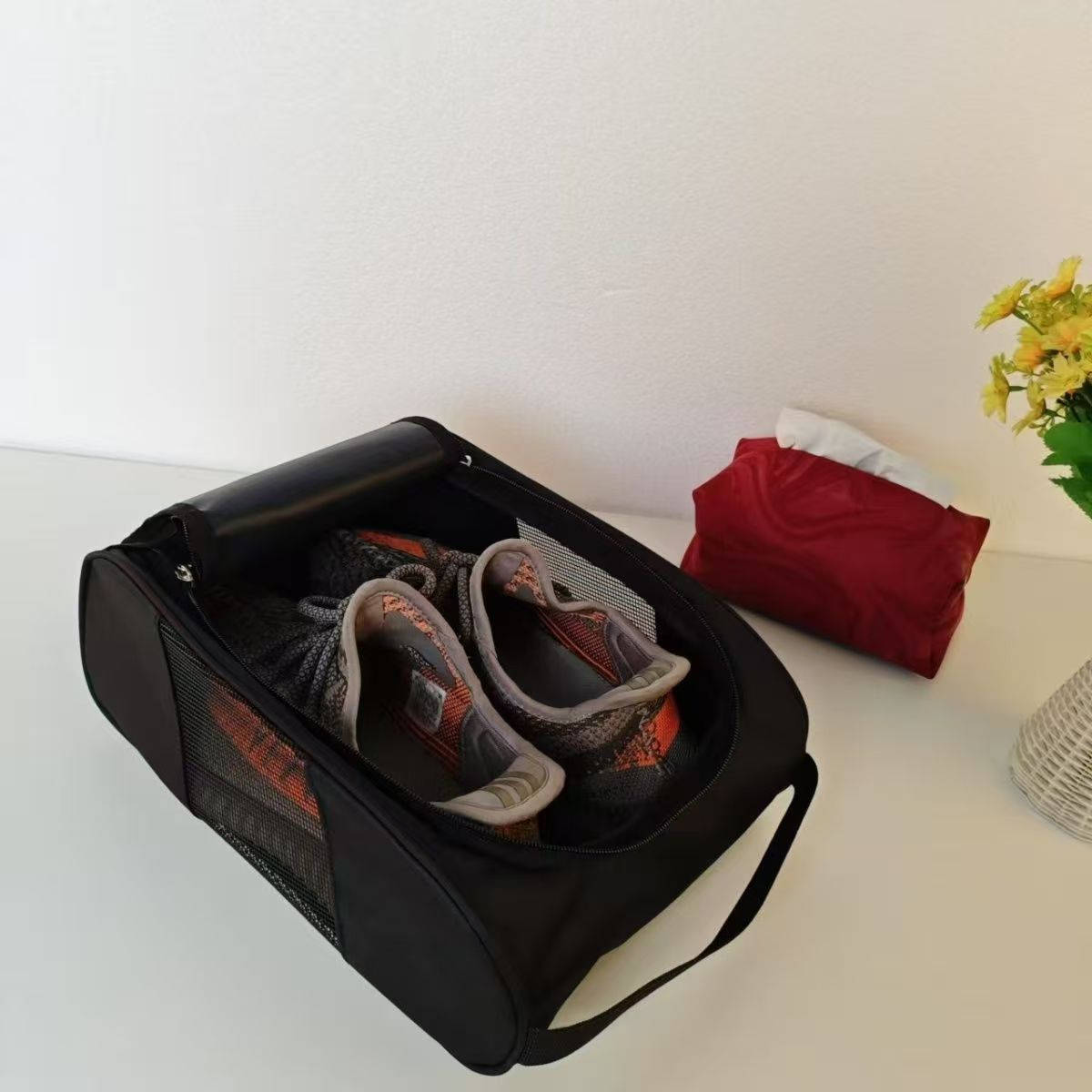 Damen praktische Reisetasche aus strapazierfähigem Material Karnz