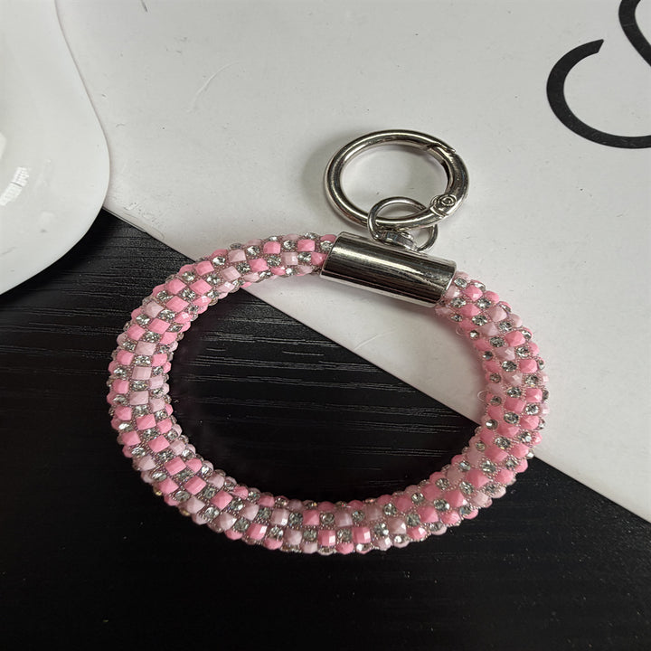 Dekorativer Strass-Schlüsselanhänger Karnz