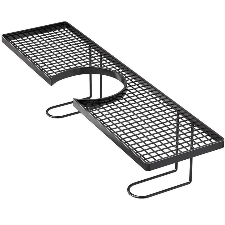 Über- Waschbecken- Arbeitsplatte Vanity Regal Organisator mit Gitter-Tabletts und U-Rahmen Unterstützung
