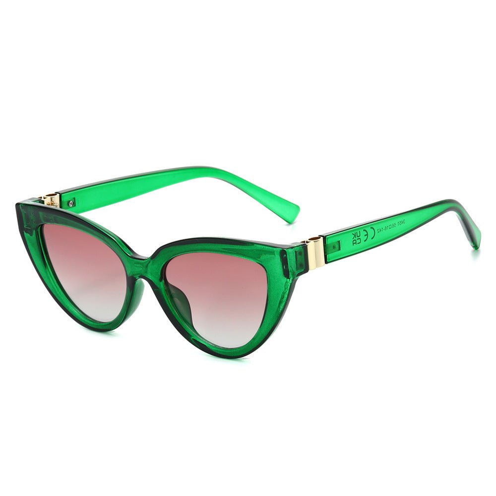 Damen Cat-Eye Sonnenbrille mit hochwertigem UV-Schutz und luxuriösem Design Karnz