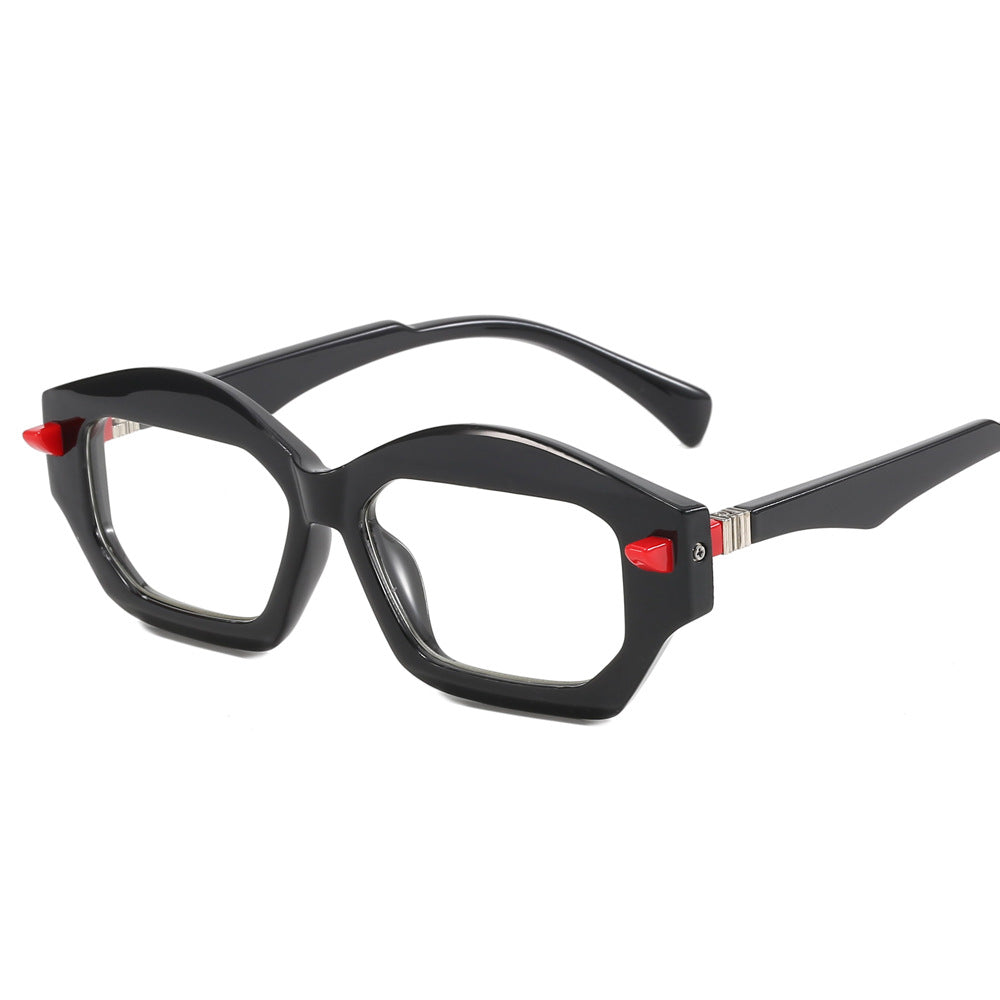 Damen Modernistische Sonnenbrille mit auffälligem Rahmen Karnz