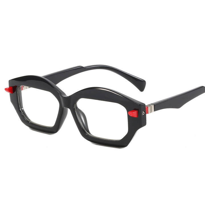 Damen Modernistische Sonnenbrille mit auffälligem Rahmen Karnz