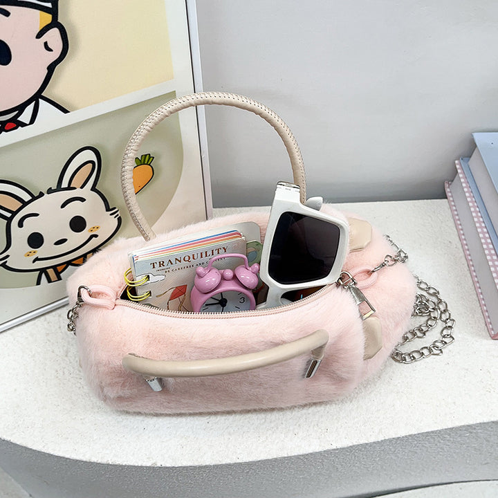 Plüsch Handtasche mit Tierischem Design Karnz