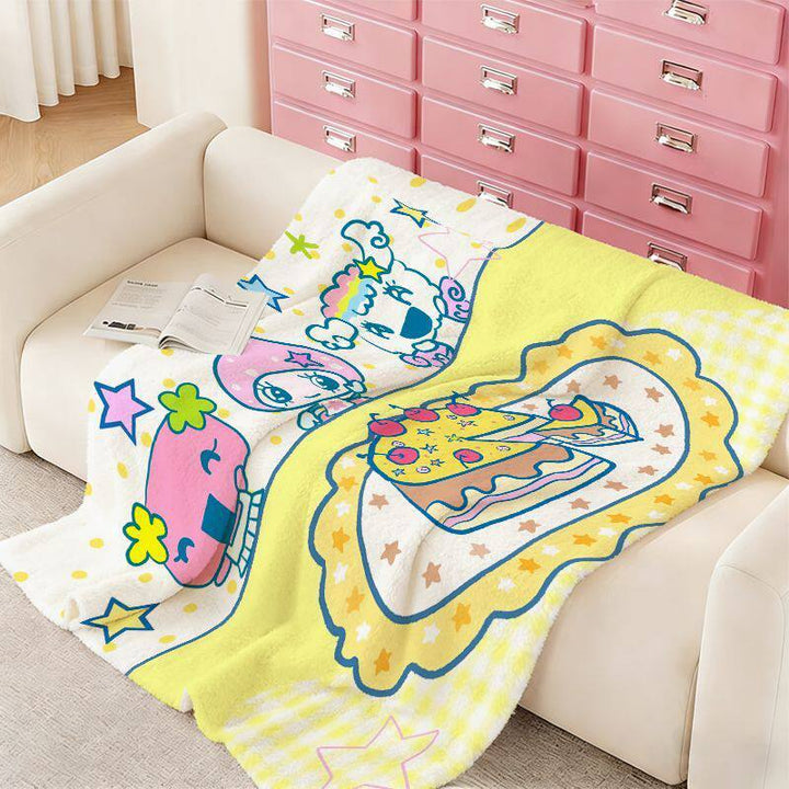 Cartoon-Themen Kuscheldecke