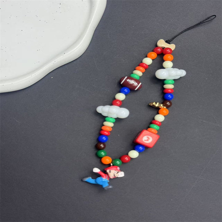 Bunte Charakter-Themen Perlen-Lanyard Karnz
