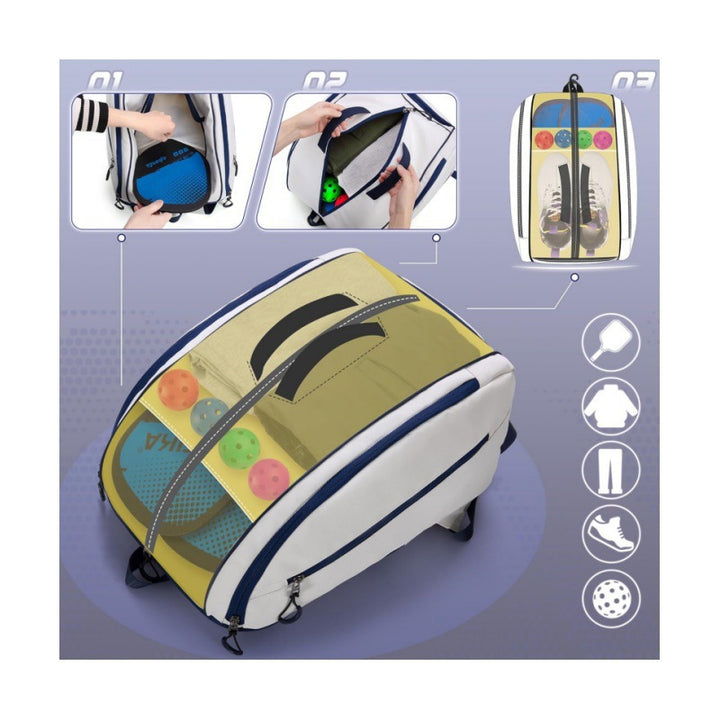 Sportlicher Sport-Rucksack mit Schuhfach Karnz