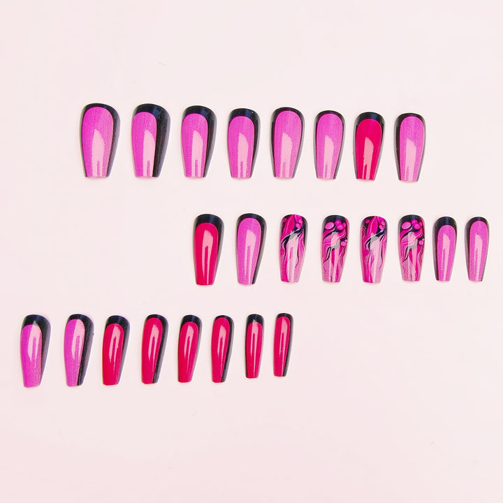 Künstlerische Stiletto-Nagelkunst