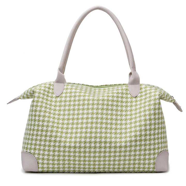 Stylische Hahnentritt-Handtasche