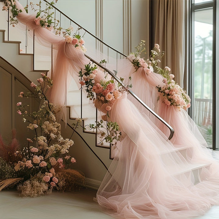 Elegante Hochzeitsbogen Dekor Karnz