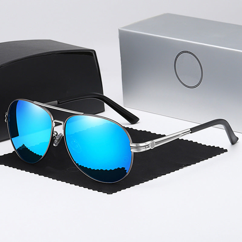 Damen elegante Sonnenbrille mit schmalem Rahmen und UV-Schutz Karnz