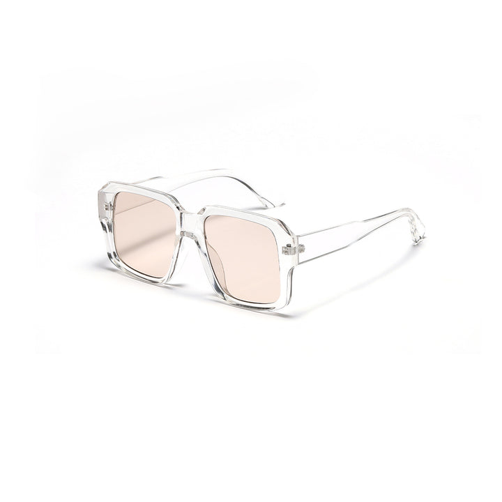 Damen modische quadratische Sonnenbrille im modernen Schildpatt-Design Karnz