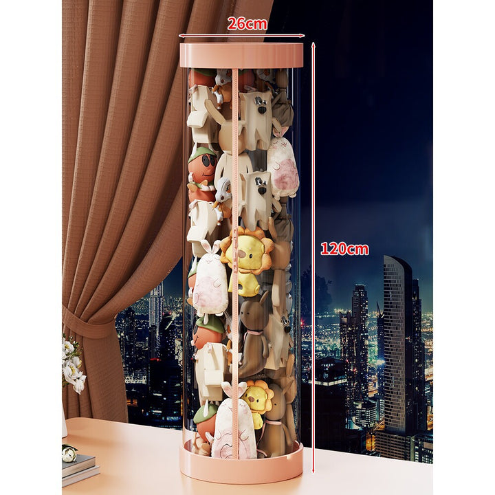 Hohe klare Acryl-Plüschspielzeug-Display-Turm-Organizer