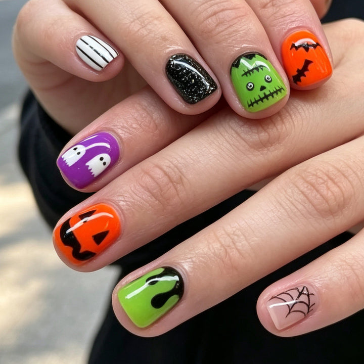 Halloween-Themen Dekorative Nagelkunst Karnz