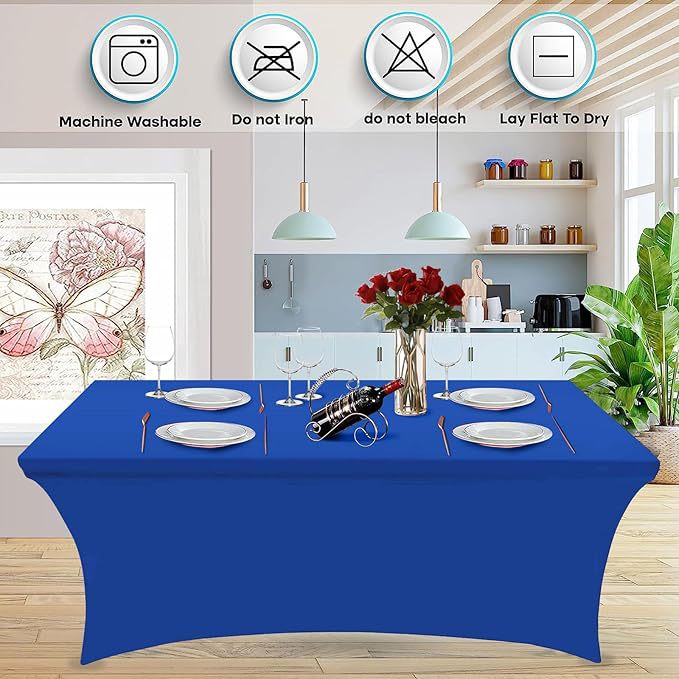 Damen Elegante Tischdecke für Feste und Veranstaltungen Karnz