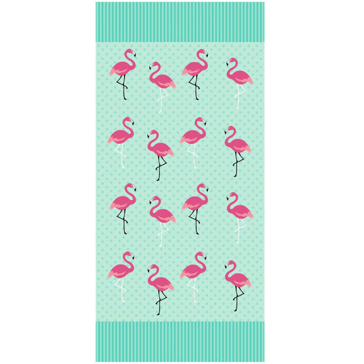 WoTropical Flamingo Strandtuch Karnz