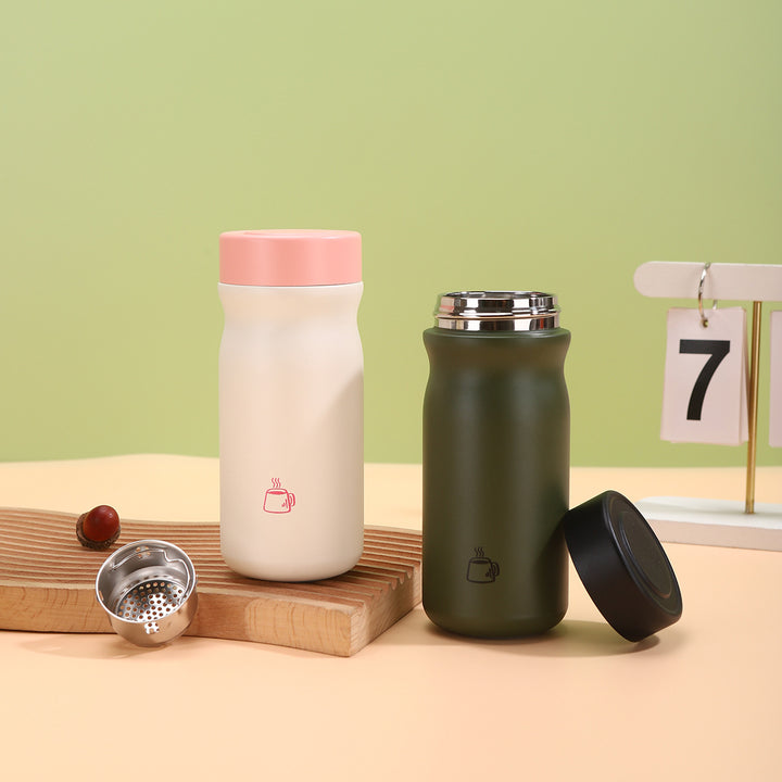 Damen Isolierte Kaffeetasse mit praktischem Auslaufstopp Karnz