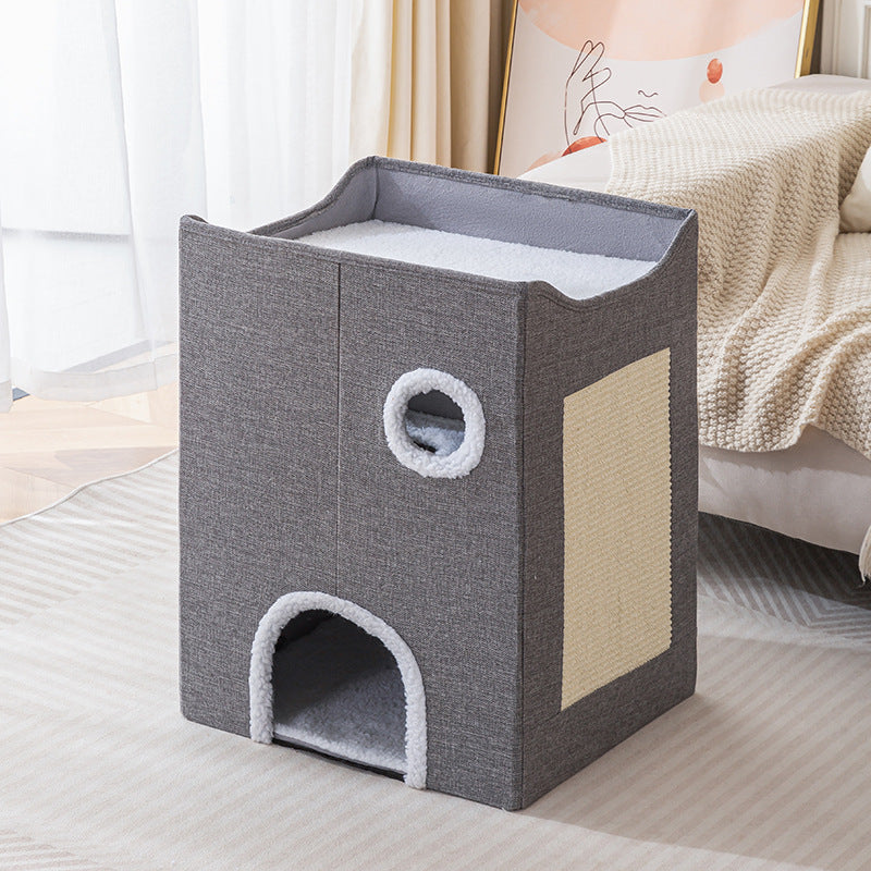 Modernes Katzenversteckhaus Karnz
