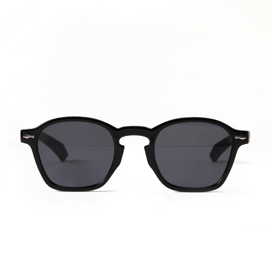 Damen modische Sonnenbrille mit innovativem Design und mattem Kunststoffrahmen Karnz