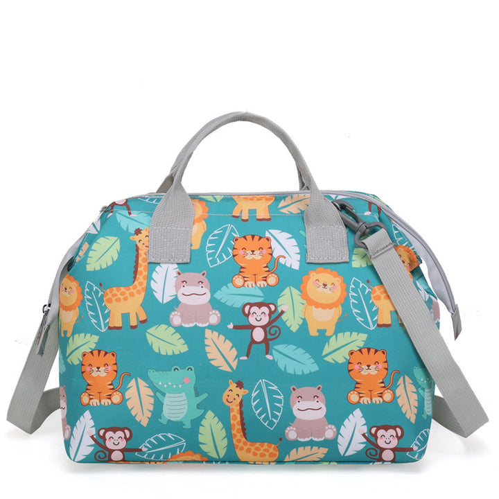 Verspielte gemusterte Reisetasche Karnz