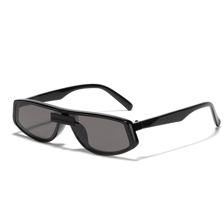 Damen futuristische Sonnenbrille im minimalistischen Design Karnz