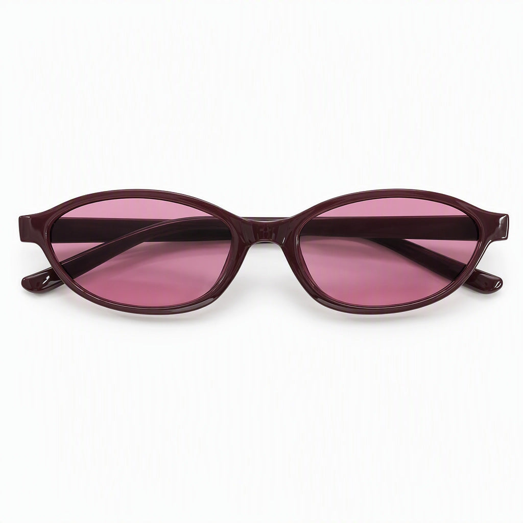 Modische Cat-Eye Brille Karnz