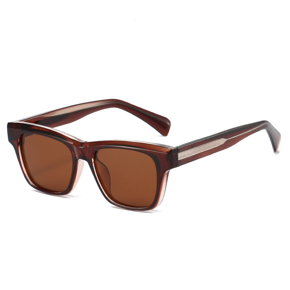 Damen stylische Sonnenbrille im klassischen Rechteckdesign Karnz