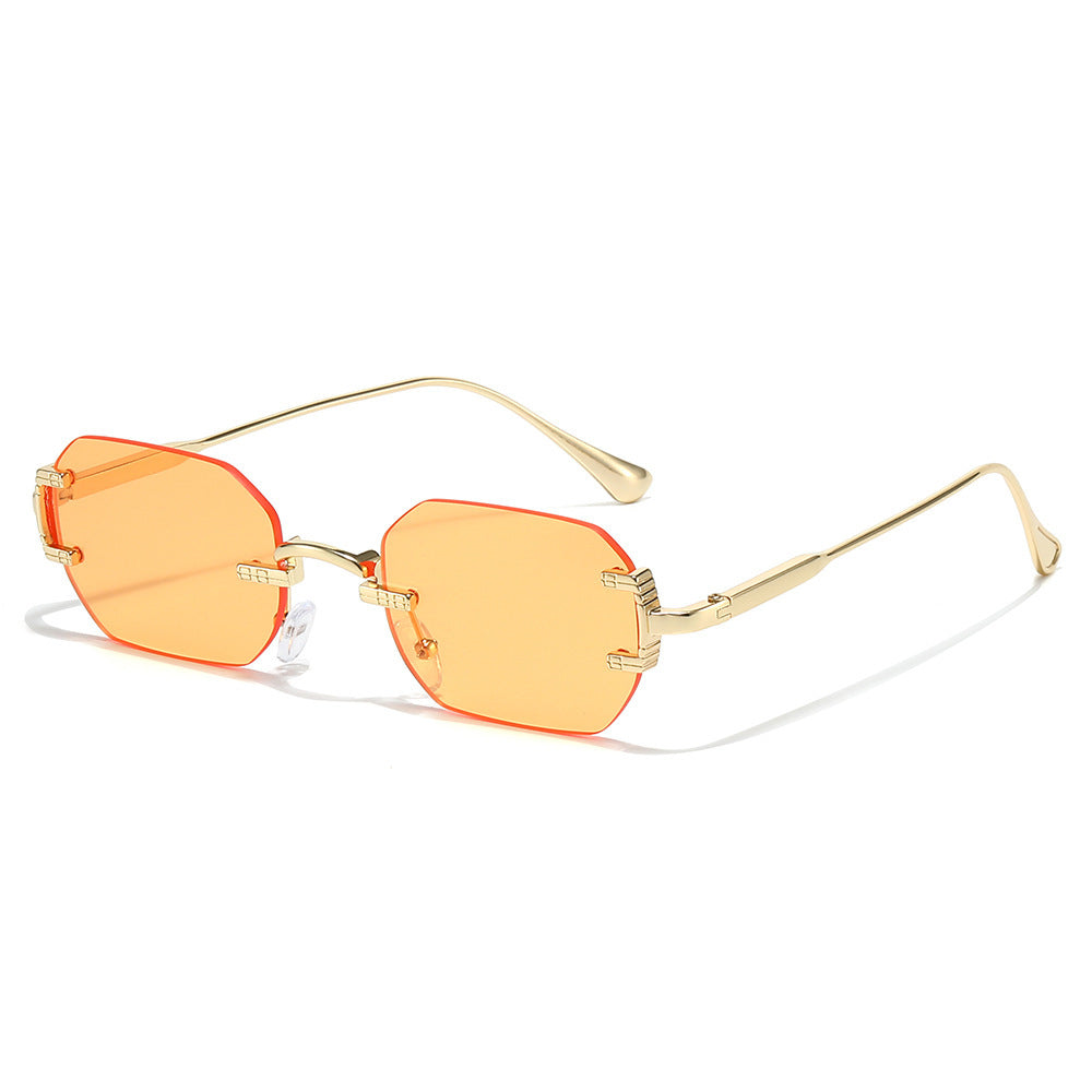 Damen modische Sonnenbrille im eleganten geometrischen Stil Karnz