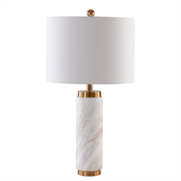 Moderne Marmorbasis Tischlampe