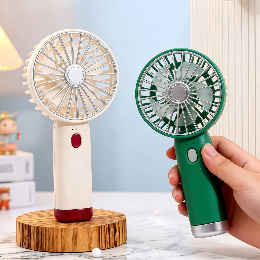 Damen Tragbarer Handventilator mit flexiblem Neigungsmechanismus Karnz