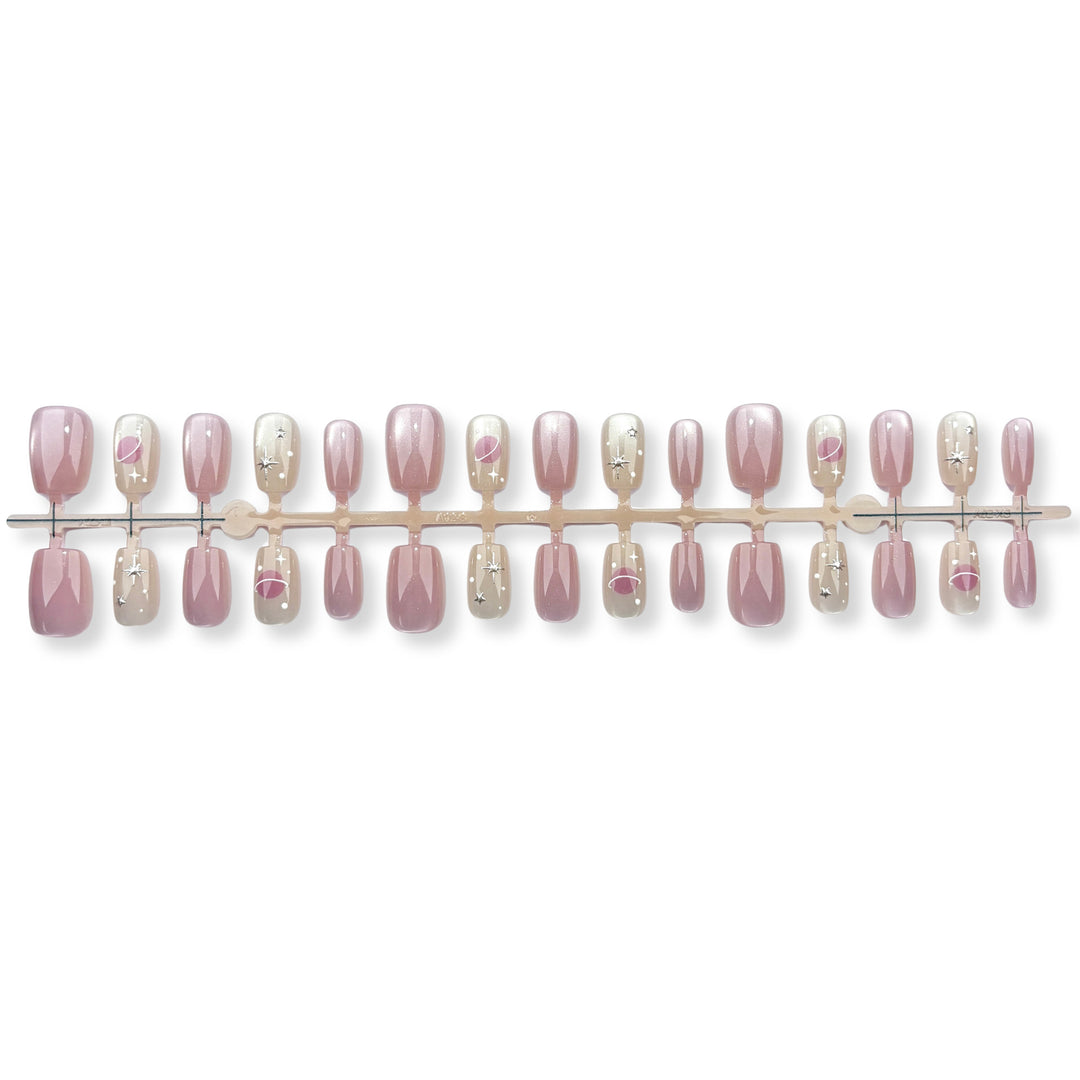 Künstlerische Designs Press-On Nagelset