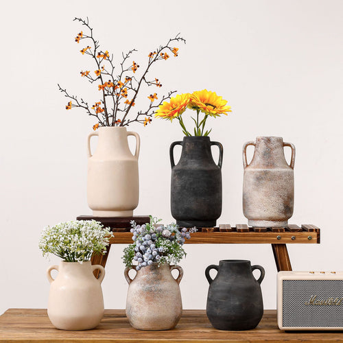 Elegante Keramikblumenvase Karnz