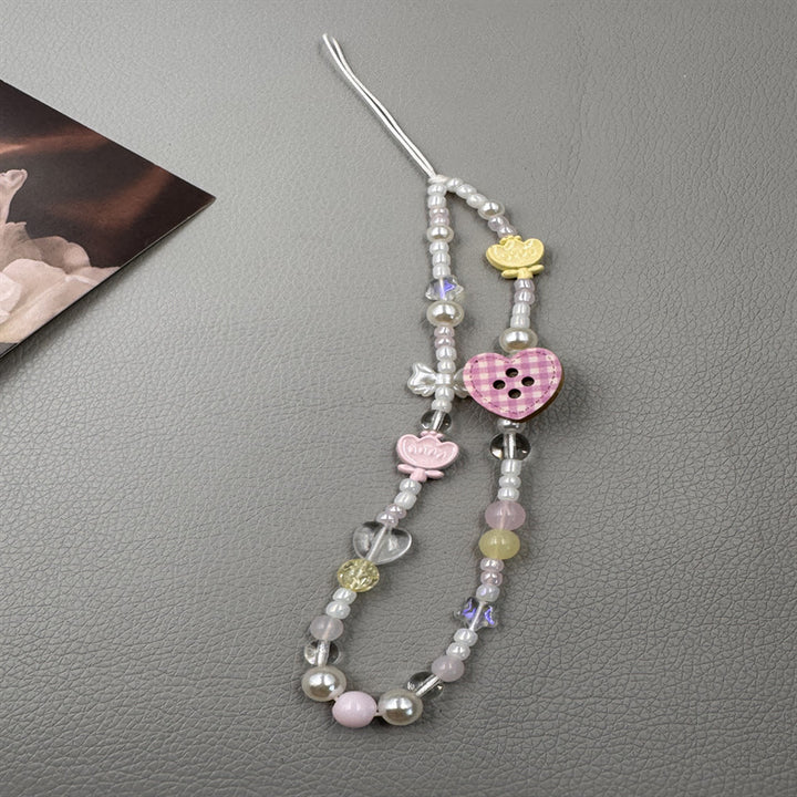 Dekorativer Perlencharms-Handylanyard Karnz 1790135299