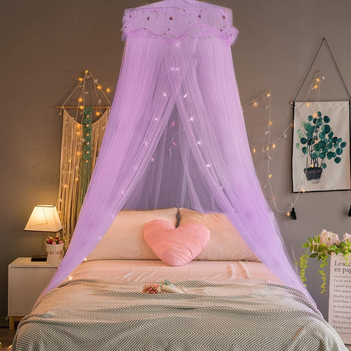 Elegantes Moskitonetz für Himmelbett Karnz