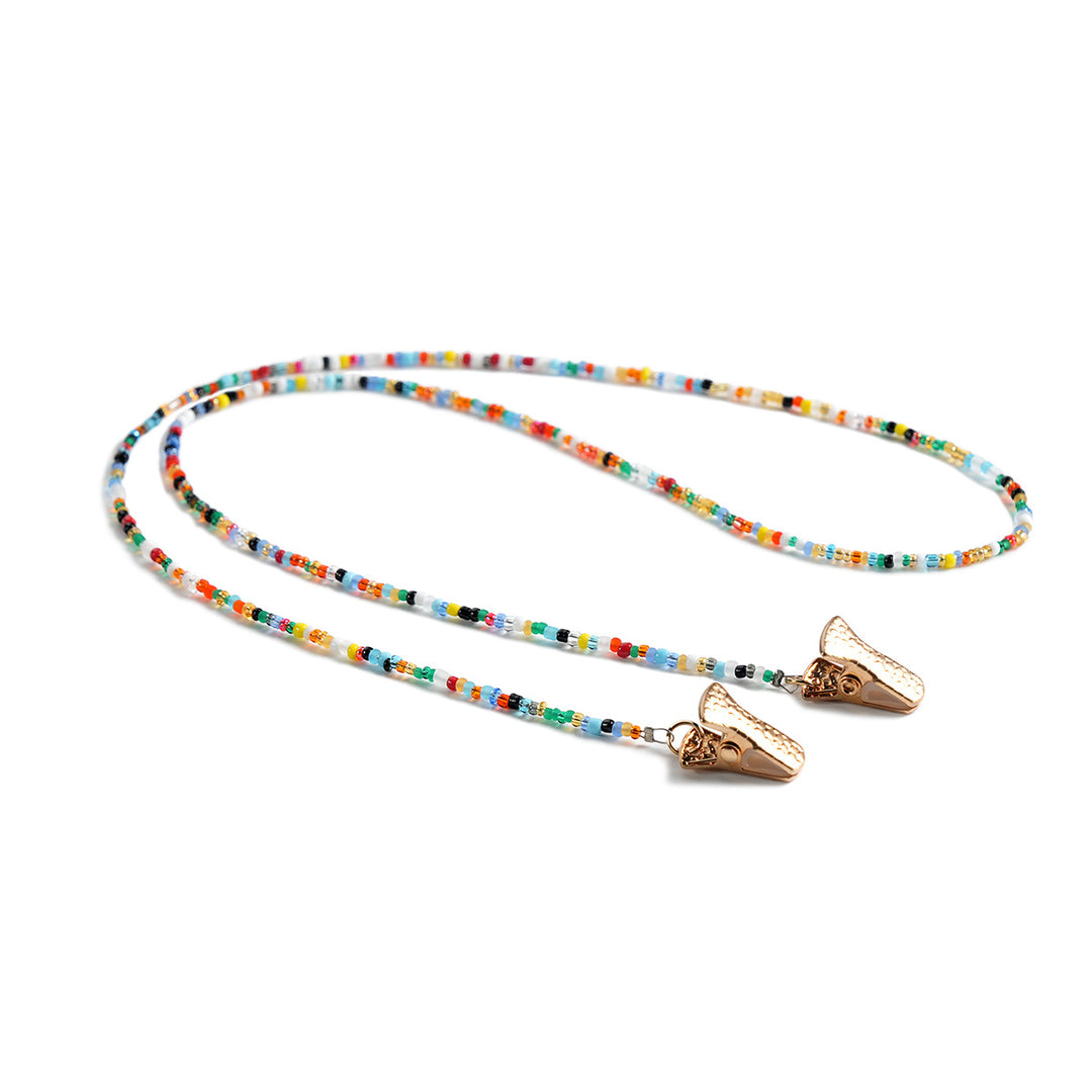 Bunte Perlen Brillen Kette Karnz 1786763782