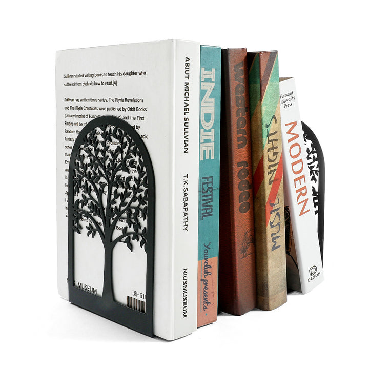 Dekorative Baumdesign Buchstützen
