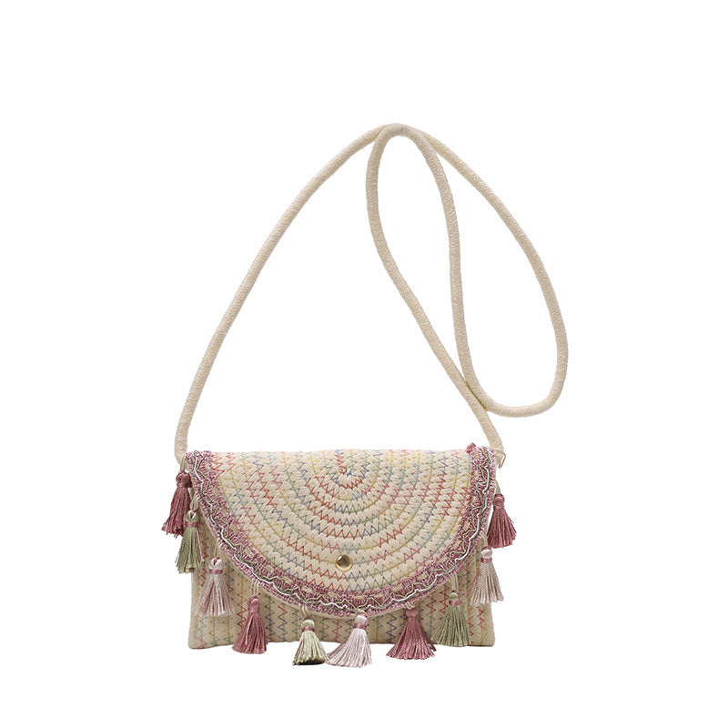 Bohemian Gewobene Clutch-Tasche Karnz