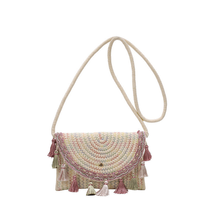 Bohemian Gewobene Clutch-Tasche Karnz