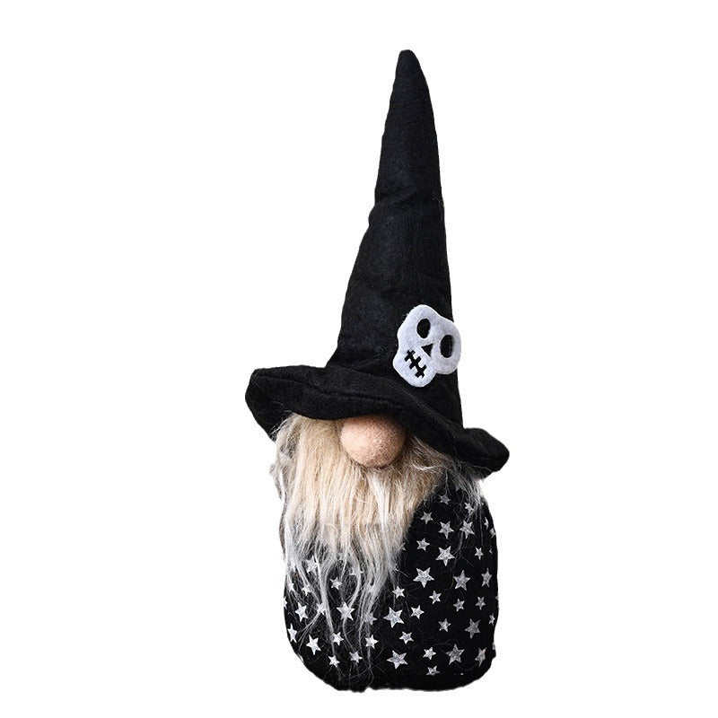 Dekorative Halloween Gnom Figur Karnz