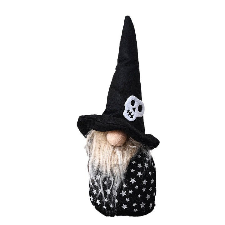 Dekorative Halloween Gnom Figur Karnz