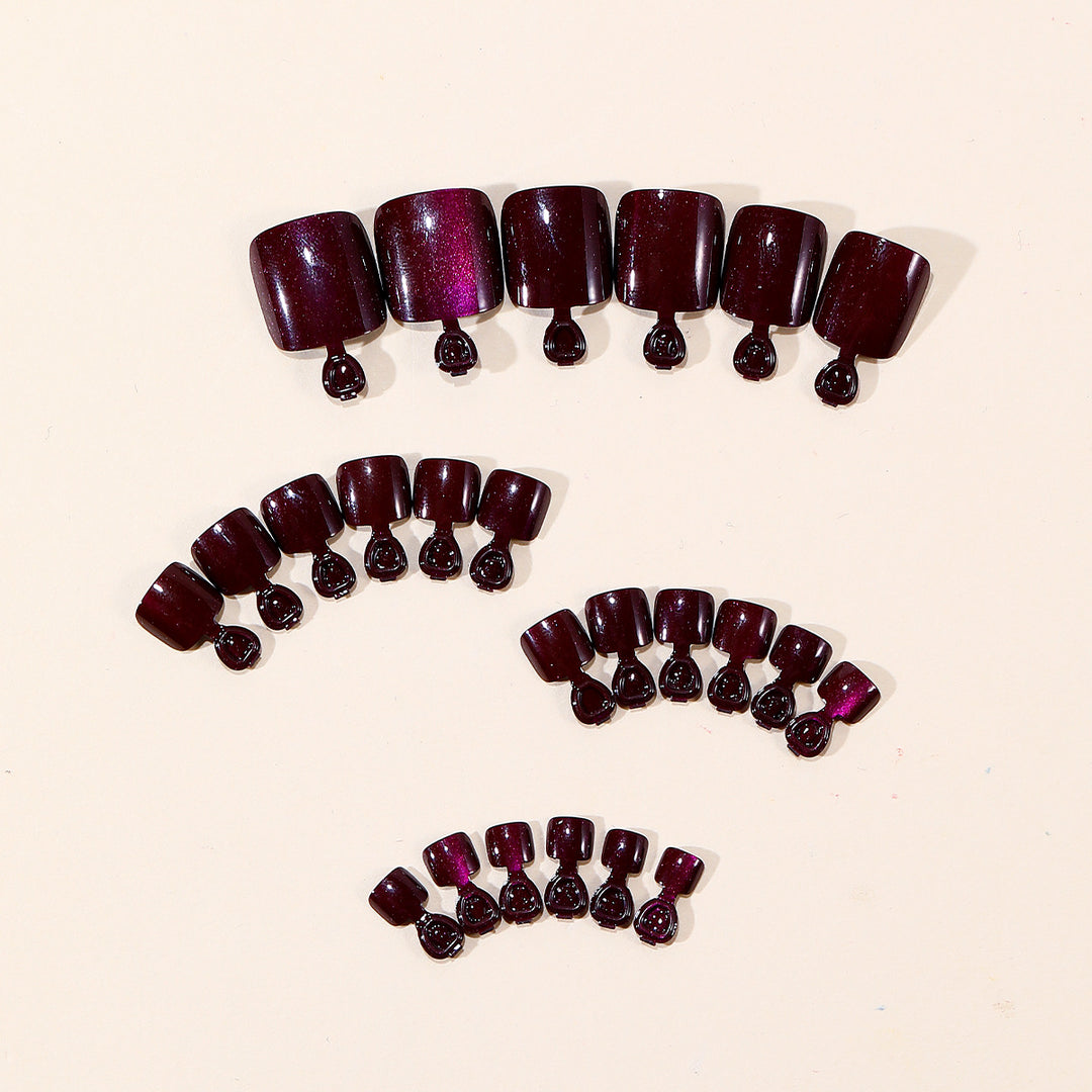 Glossy Gel Fußnagellack Set Karnz