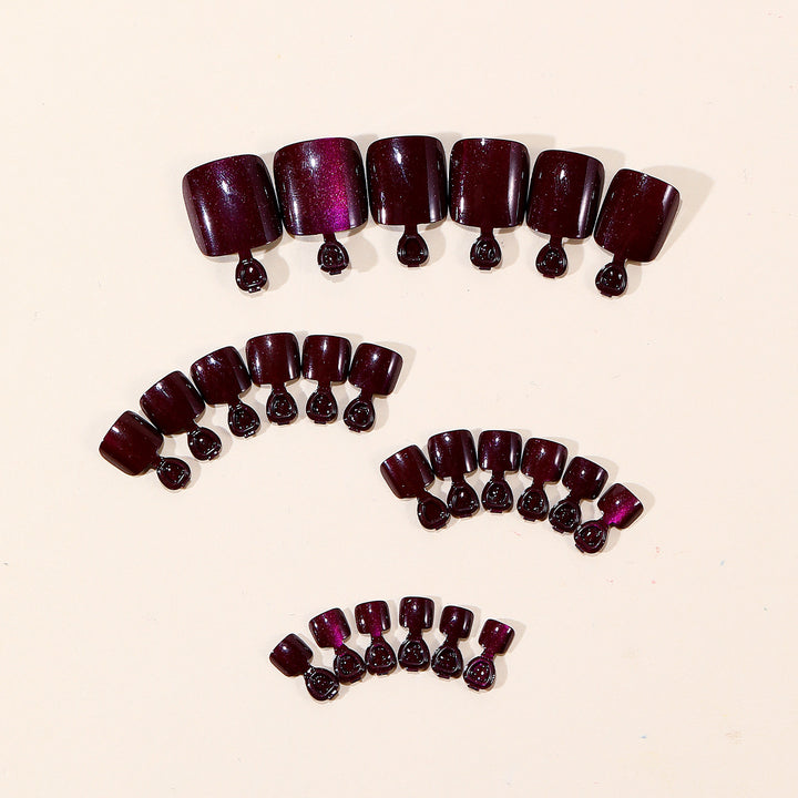 Glossy Gel Fußnagellack Set Karnz